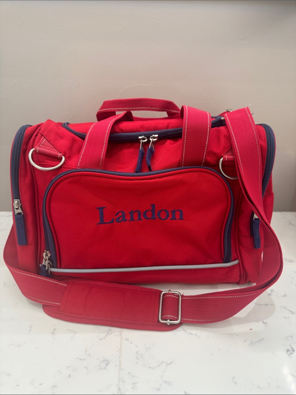 Pottery Barn kids duffle bag